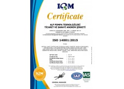 EN ISO 14001:2015 Сертификат